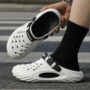 남자 여름 외출 휴양지 바캉스 패션 유니크 스타일 스트랩 슬리퍼