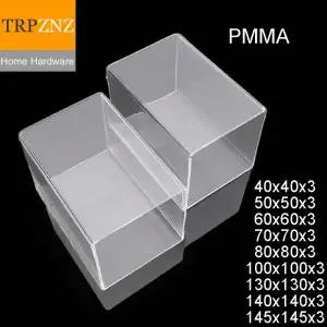 아크릴파이프 투명 아크릴관 아크릴 사각 튜빙 파이프 60x60 70x70 80x80 100x100 130x130 140x140 145x145