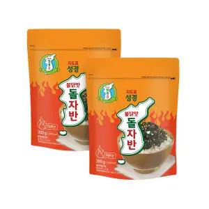 성경김 불닭맛 돌자반 김자반 참돌자반 조미김 300g 2봉