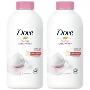 도브 포밍 핸드워시 피치&릴리 리필 430ml 2개
