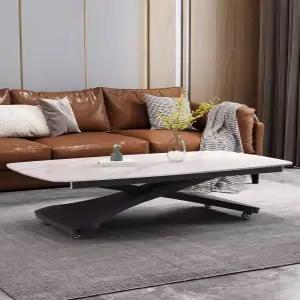 리프트 테이블 리프팅 높이조절 슬레이트 식탁 접이식