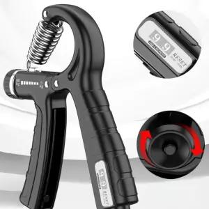 악력기 무소음 카운터형 강도조절 60kg 손운동기 전완근 운동기구 힘측정 가능