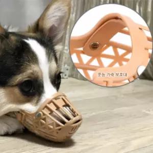 무는 강아지 교육 애견 입마개 짖음 방지 반려견 개 산책 훈련 무는 버릇 소형견 중형견 푸들 말티즈 시바