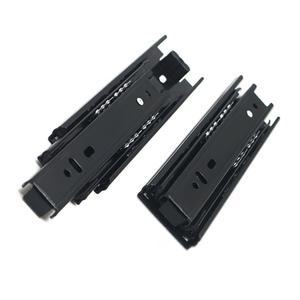 텔레스코픽 베어링 슬라이더 서랍 가구용 캐비닛 섹션 슬라이드 장착 러너 가정용 레일