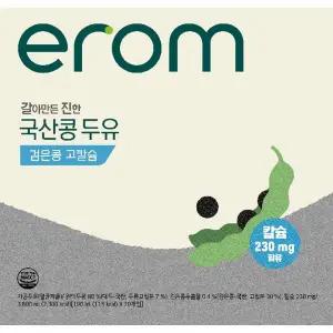 이롬 갈아만든 국산콩두유 검은콩 고칼슘 190ml*20