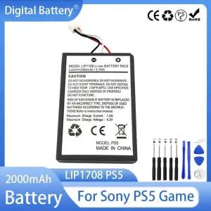 듀얼센스거치대 LIP1708 PS5 배터리 Sony 소니 2000mAh 37V 충전식 DualSense 게임 패드 내장 리튬
