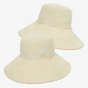 [매장판] 노스페이스 모자 여성 와이드 여름 햇빛 차단 브림 햇 샌드 쉘 NE3HS04A