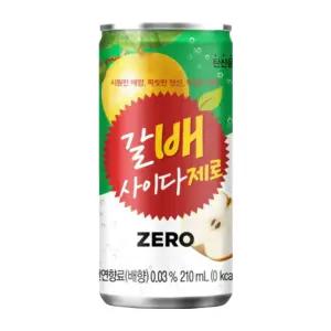 해태 갈배사이다 제로 210ml 30캔 캔음료수