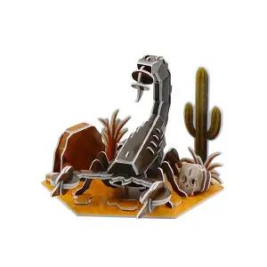 3D입체퍼즐 UEE048D3 곤충박물관 전갈 형 만들기