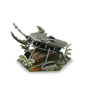 3D입체퍼즐 CKZ182K3 곤충박물관 사슴벌레 형 만들기