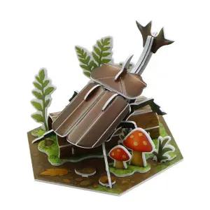 3D입체퍼즐 ALP472B7 곤충박물관 장수풍뎅이 형 만들기