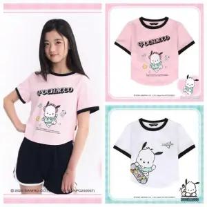 더데이걸 sh06 포차코 배색링거티셔츠  TGRA2536P