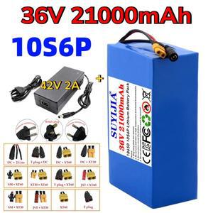 10S6P 36V 21000mAh 전동 스쿠터 리튬 배터리 18650 팩 42v