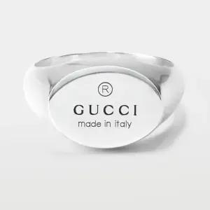 [구성품제외특가] 구찌 트레이드마크 오벌 10mm 실버 반지 797033 J8400 8106