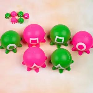 도형문어주물럭 3개세트 모찌 세트 말랑이 촉감완구