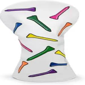 1pc 또는 3pcs 골프 클럽 커버 드라이버 헤드커버 3 우드 하이브리드 구조 PU 가죽 컬러풀 남성 골퍼를