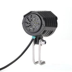 2in 1 스쿠터 경적 헤드 라이트 방수 12-80V 범용 오토바이 벨 프론트 전기 자전거 액세서리