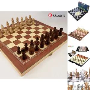 고급 자석 원목 체스판/게임/휴대용/두뇌/훈련/마그넷/서양/게임판/학교/체스/방과후/수업/저학년/가족
