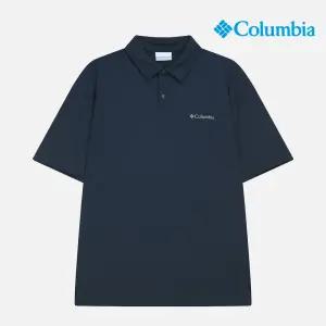 남성 웨이브 폴로티셔츠_네이비 (C72-YMD613)