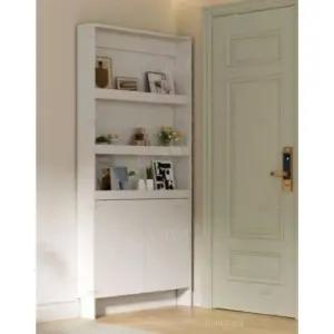 픽바이 문뒤 수납장 원목 책장 정리대 틈새 서랍장 벽면 슬림 선반 캐비닛