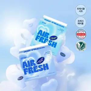 [이브네][4팩] 에어프레시 쿨링 생리대 2종 택 1