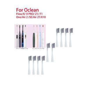 Oclean Air 2/One/SE X/X PRO/Z1/F1 용 전동 칫솔 헤드, 교체용 소프트 듀폰 강모 노즐, 1, 4, 10, 20