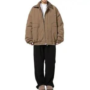 [JED] 데일리 남성 점퍼 배색 아우터 카라 블루종 오버핏