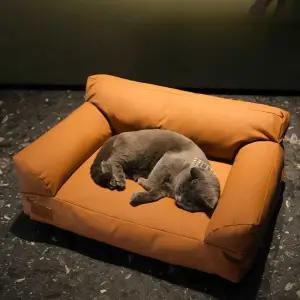 애완 동물 가죽쇼파 강아지 가죽쿠션 대형견 방석 소파 침대 패드