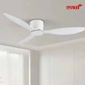 번개표 슬림 실링팬 리모컨 천장 선풍기 132cm(52인치) 공기순환 BLDC모터 저소음