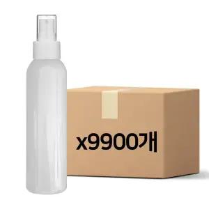 200ml 공병+스프레이x9900개 분무기 미스트 백색용기 다용도 리필