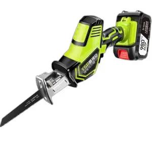 미니 소형 충전식 절단톱 무선 전기톱 휴대용 직쏘