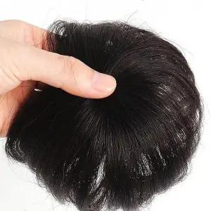 남자 정수리가발 블랙 셀프 청년 커버