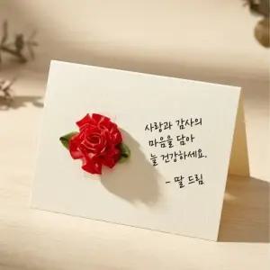 봉투 DIY 스승의날 파츠 어버이날 선물포장 용돈 재료 편지 카네이션 장식 10개 미니