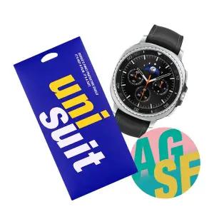 [유니슈트] 갤럭시워치8 클래식 46mm 저반사 5매+후면/측면 보호필름 각 3매(UT250250)
