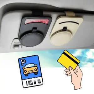 [하프클럽/]차량용 거치대 케이스 선바이저  썬글라스 홀더