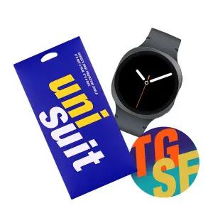 [유니슈트] 갤럭시워치8 44mm 강화유리 2매+후면/측면 보호필름 각 3매(UT250242)