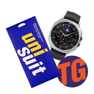 [유니슈트] 갤럭시워치8 클래식 46mm 고강도 강화유리 액정보호필름 2매(UT250247)