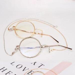 다나카 집사안경 단안경 공주님 코스프레 외눈 은색 실버