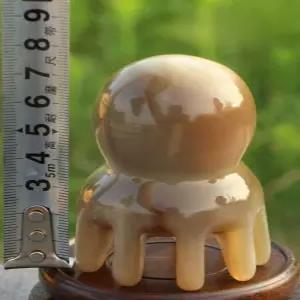 문어 괄사 마사지기 지압봉 도구 마사지 경락 두피 전신