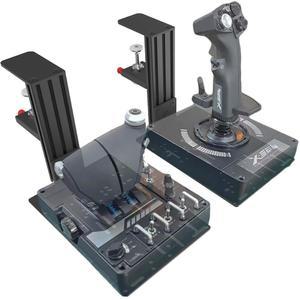 X56 X55 X52 PRO Thrustmaster SolR2 HOSAS 팜스틱 T - 플라이트 호타스 원 4 X T. 스틱 2팩와 호환되는 데스크 마운트