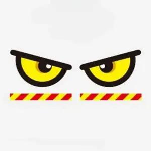 [하프클럽/]화물차스티커 자동차반사판 차량용왕눈이스티커