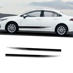 [하프클럽/]사이드 스티커 라인 자동차 스트 문 데칼