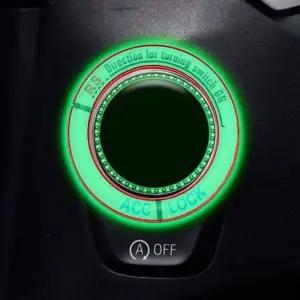 [하프클럽/]자동차 시동 스티커 꾸미기 차량용 엔진 야광