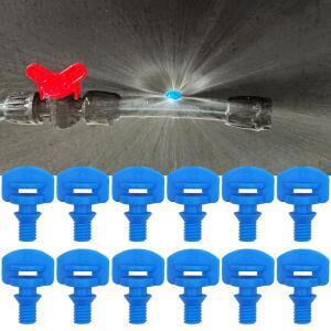 50PCS 360 학위 가시 수나사 굴절 마이크로 노즐 정원 농업 관개 스프링클러 원자화 분무기