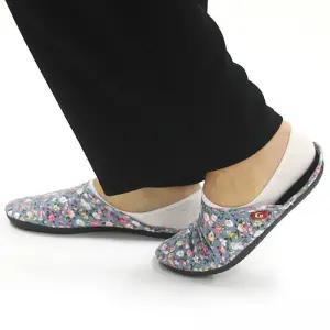 여름용 집에서 신는 실내슬리퍼 슬리퍼 플라워 룸슈즈