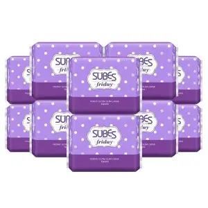 [NS홈쇼핑]슈베스 프라이데이 울트라 생리대 대형 12P x10팩[35854171]