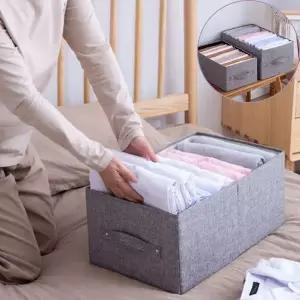 [하프클럽/]패브릭 옷정리 의류 장난감 리빙박스 수납박스 정리