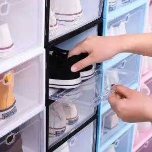 [하프클럽/]슈케이스 신발보관함 신발 커스텀 상자 플립형 박스 D