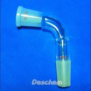 24/40 유리 어댑터 유리 벤드 연결 튜브 105 도 실험실 제품