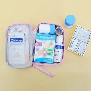 휴대용 구급 파우치 구급상자 학교 양호실 현장학습 비상약 상비약 연고